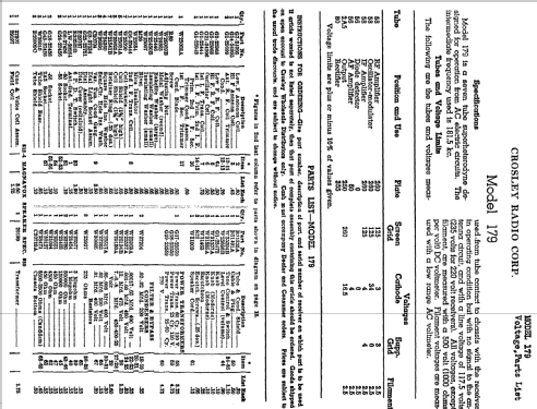 Dual Seventy Ch= 179; Crosley Radio Corp.; (ID = 134871) Radio