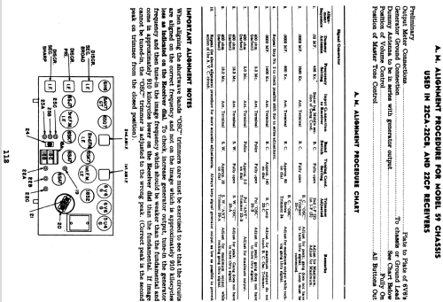 22CA Ch= 59AM-FM; Crosley Radio Corp.; (ID = 1180089) Radio