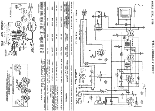 27 BD ; Crosley Radio Corp.; (ID = 279647) Radio