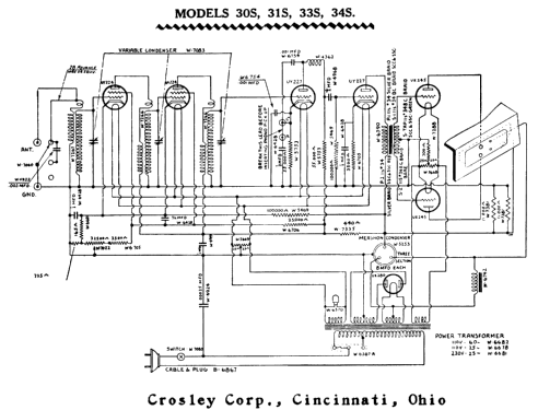 33S Ch= 63; Crosley Radio Corp.; (ID = 82034) Radio