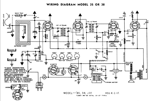 38BM Ch= 38; Crosley Radio Corp.; (ID = 1215227) Radio