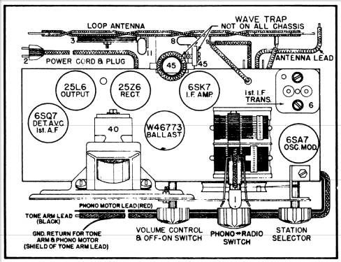 38BM Ch= 38; Crosley Radio Corp.; (ID = 1215229) Radio