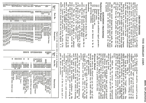 417 Chattabox ; Crosley Radio Corp.; (ID = 307725) Commercial TRX