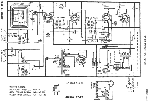 49BZ ; Crosley Radio Corp.; (ID = 308020) Radio