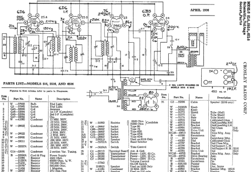 529 Ch= 5516-AH; Crosley Radio Corp.; (ID = 158518) Radio