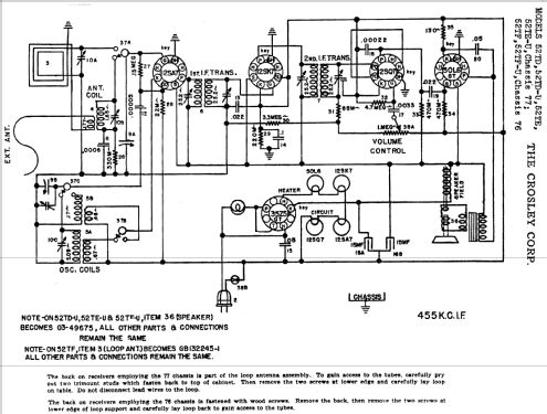 52TDU 77; Crosley Radio Corp.; (ID = 100861) Radio