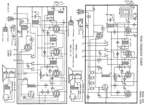 539M Ch= 539; Crosley Radio Corp.; (ID = 316473) Radio