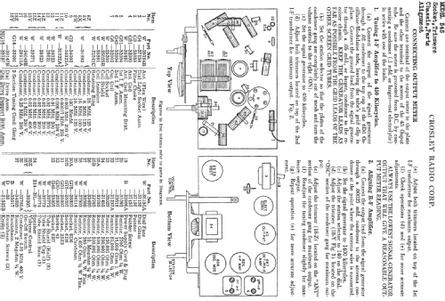 545-AD 'Privateer' Ch= 545; Crosley Radio Corp.; (ID = 152128) Radio