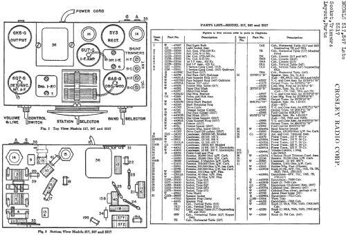 547 ; Crosley Radio Corp.; (ID = 213639) Radio