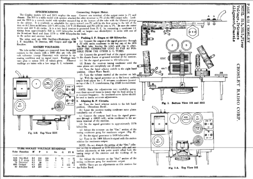 5515 Fiver; Crosley Radio Corp.; (ID = 83021) Radio