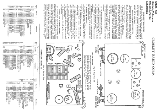 556 ; Crosley Radio Corp.; (ID = 162803) Radio