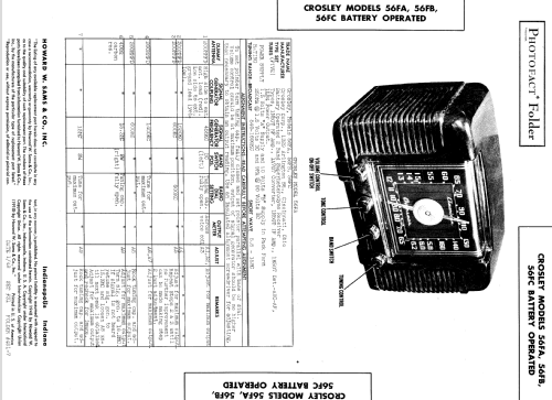 56FA ; Crosley Radio Corp.; (ID = 586153) Radio