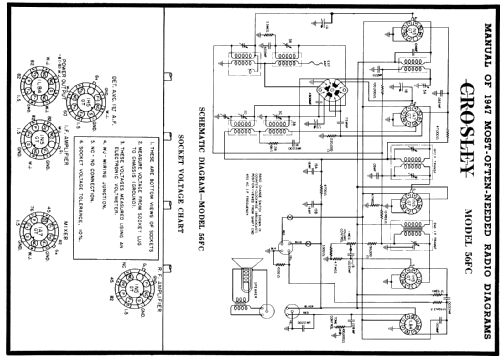 56FC ; Crosley Radio Corp.; (ID = 84593) Radio