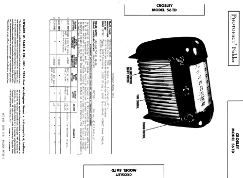 56TDW; Crosley Radio Corp.; (ID = 852675) Radio