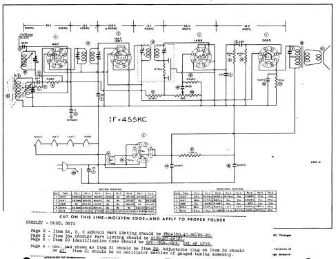 56TG ; Crosley Radio Corp.; (ID = 503054) Radio