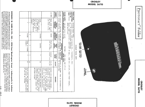 56TG ; Crosley Radio Corp.; (ID = 503055) Radio