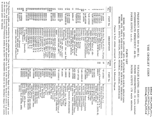 56TGM ; Crosley Radio Corp.; (ID = 375048) Radio