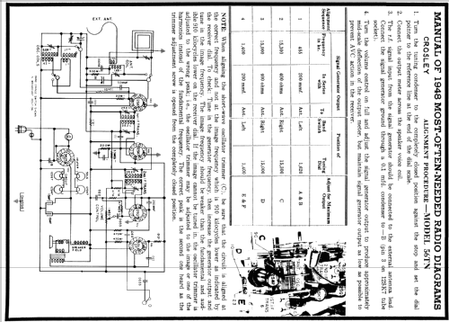 56TN ; Crosley Radio Corp.; (ID = 86027) Radio