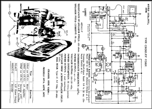 56TW ; Crosley Radio Corp.; (ID = 455152) Radio