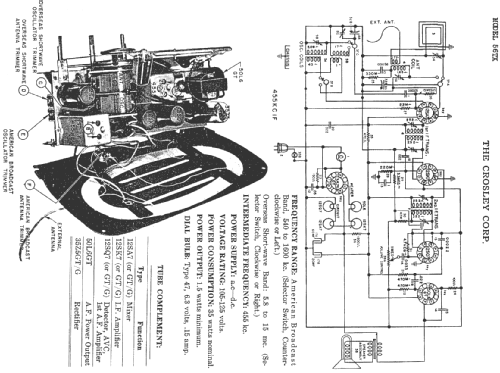 56TX ; Crosley Radio Corp.; (ID = 365636) Radio