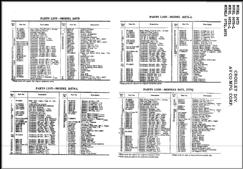 56TX-L ; Crosley Radio Corp.; (ID = 420479) Radio