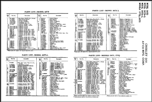 56TZ ; Crosley Radio Corp.; (ID = 420093) Radio