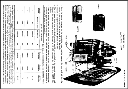 56XTW ; Crosley Radio Corp.; (ID = 420486) Radio