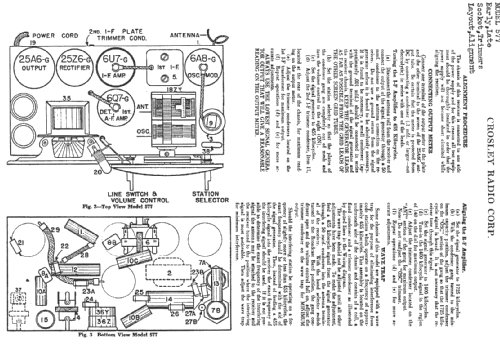 577 ; Crosley Radio Corp.; (ID = 253119) Radio