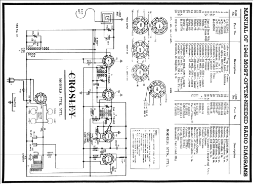 57TL ; Crosley Radio Corp.; (ID = 86034) Radio