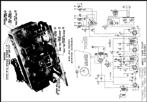 58XA ; Crosley Radio Corp.; (ID = 327949) Radio