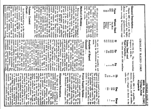 5M3 Fiver Junior; Crosley Radio Corp.; (ID = 274543) Radio