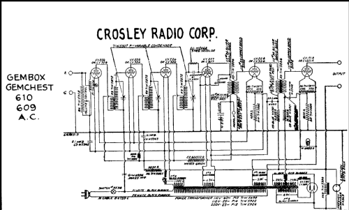 609; Crosley Radio Corp.; (ID = 217252) Radio