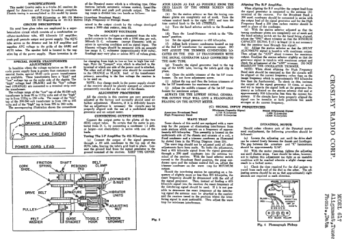 617 Dynatrol Six ; Crosley Radio Corp.; (ID = 212796) Radio