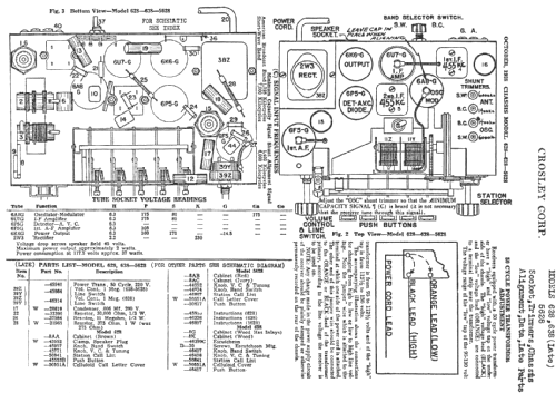 628 ; Crosley Radio Corp.; (ID = 253151) Radio