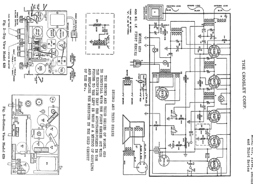 629M Ch= 629; Crosley Radio Corp.; (ID = 318886) Radio