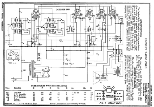 635M Buccaneer ; Crosley Radio Corp.; (ID = 2463522) Radio