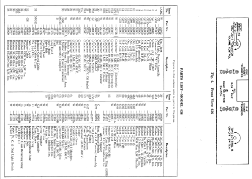 B695 Ch= 636; Crosley Radio Corp.; (ID = 1821892) Radio