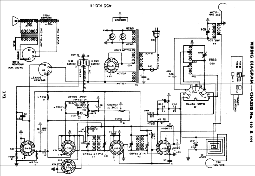 63TA Ch= 111; Crosley Radio Corp.; (ID = 1962766) Radio