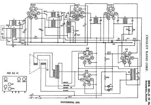 645 ; Crosley Radio Corp.; (ID = 154098) Radio