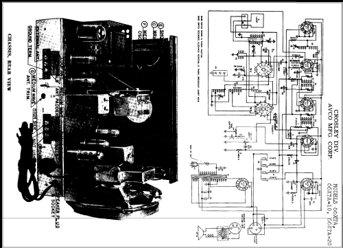 66XTA ; Crosley Radio Corp.; (ID = 328281) Radio