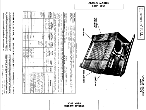 68CP ; Crosley Radio Corp.; (ID = 962151) Radio