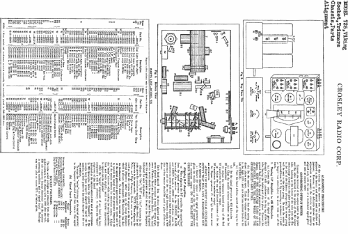 Viking 725 ; Crosley Radio Corp.; (ID = 154107) Radio