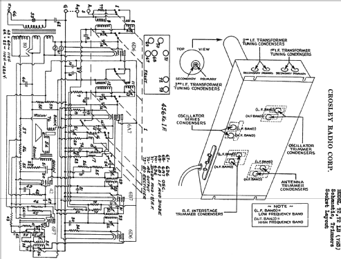 72 Ch= 7H3; Crosley Radio Corp.; (ID = 142446) Radio