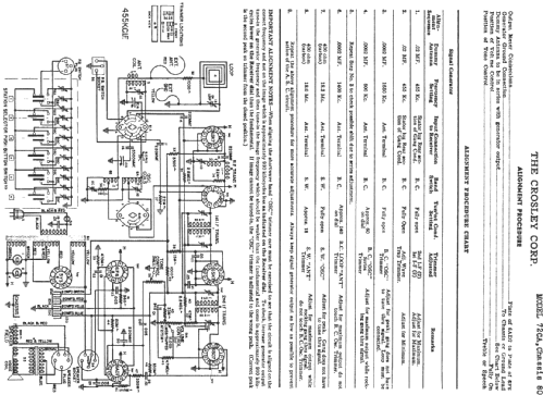 72CA Ch= 80; Crosley Radio Corp.; (ID = 279956) Radio