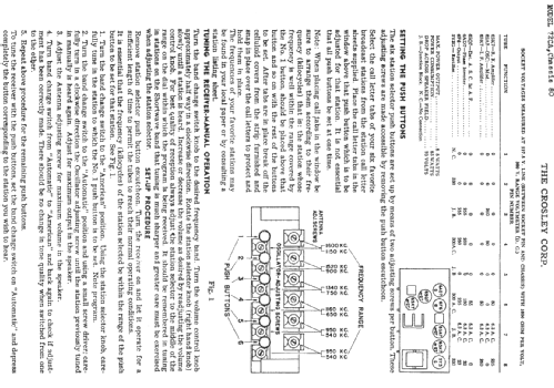 72CA Ch= 80; Crosley Radio Corp.; (ID = 279957) Radio