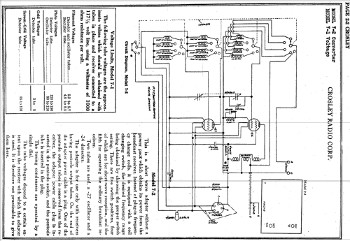 Converter 7 ; Crosley Radio Corp.; (ID = 937350) Adapteur