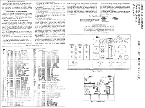 Merrimac 855 ; Crosley Radio Corp.; (ID = 756617) Radio