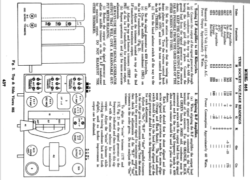 865 'Monitor' Ch= 865; Crosley Radio Corp.; (ID = 1824864) Radio