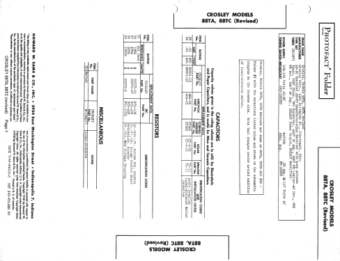 88TA ; Crosley Radio Corp.; (ID = 1381375) Radio