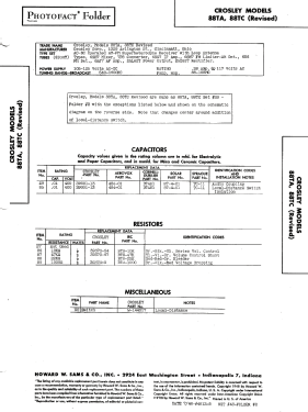 88TA ; Crosley Radio Corp.; (ID = 2951769) Radio